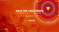 Desktop Screenshot of haus-der-creationen.com